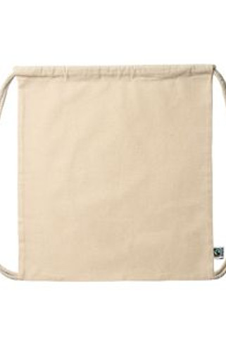 BARONE Drawstring bag in 100% Fairtrade cotton - EgotierPro MO7085