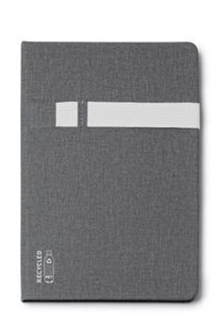 SIKAS A5-Notizbuch mit festem Einband aus RPET - EgotierPro NB7971