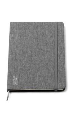 SOYER Carnet A5 avec couverture rigide en RPET - EgotierPro NB7979