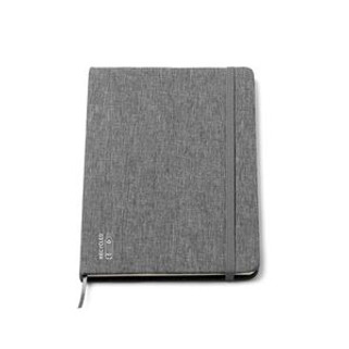 SOYER A5 notebook with hard covers in RPET - EgotierPro NB7979