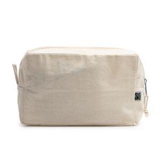 NARO Multifunctional toilet bag in 100% Fairtrade cotton - EgotierPro NE7497