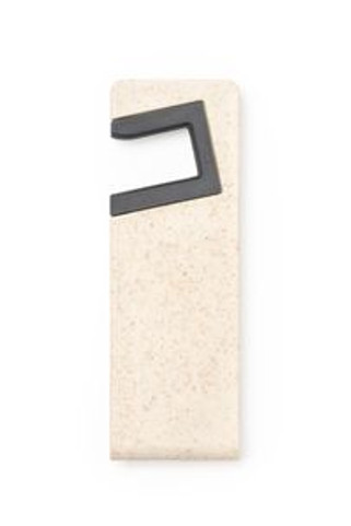 BAWEN Foldable mobile phone stand made of wheat fibre with non-slip top edges - EgotierPro SO3057