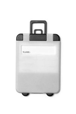 CHARTER Suitcase tag in the shape of a trolley - EgotierPro TA8204