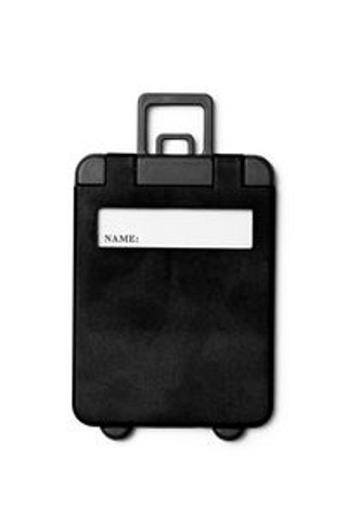 CHARTER Étiquette valise en forme de chariot - EgotierPro TA8204