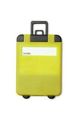 CHARTER Suitcase tag in the shape of a trolley - EgotierPro TA8204