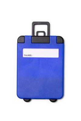 CHARTER Suitcase tag in the shape of a trolley - EgotierPro TA8204