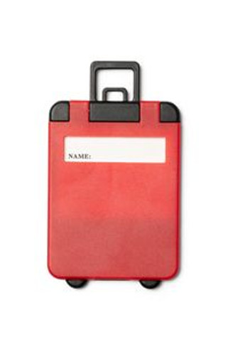CHARTER Suitcase tag in the shape of a trolley - EgotierPro TA8204
