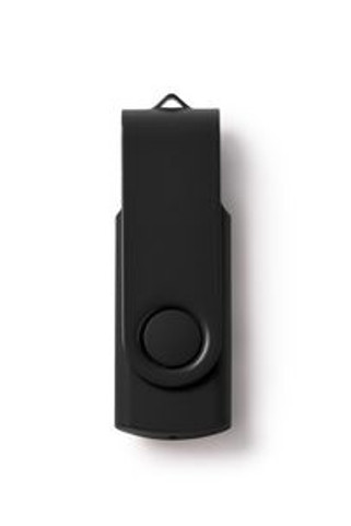 RIOT USB memory stick with main structure in ABS and matching swivel clip - EgotierPro US4192