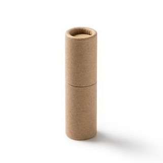 VIKEN Cilindrische USB-geheugenstick in gerecycled karton - EgotierPro US4195