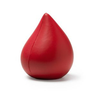 DONA Drop-shaped stress ball in plain colour PU - EgotierPro AS1232