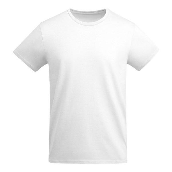Roly CA6698 - Eco-Friendly Organic Cotton Ribbed Crew Neck Tee