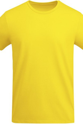 Roly CA6698 - Eco-Friendly Organic Cotton Ribbed Crew Neck Tee