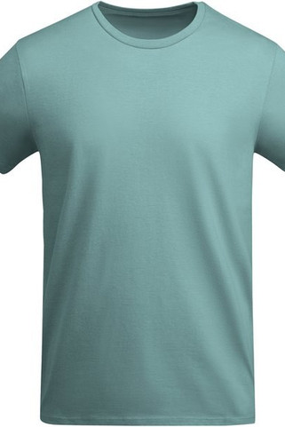 Roly CA6698 - Eco-Friendly Organic Cotton Ribbed Crew Neck Tee