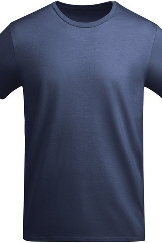 Roly CA6698 - Eco-Friendly Organic Cotton Ribbed Crew Neck Tee