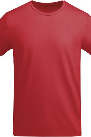 Roly CA6698 - Eco-Friendly Organic Cotton Ribbed Crew Neck Tee