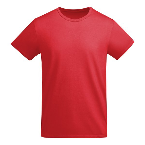 Roly CA6698 - Eco-Friendly Organic Cotton Ribbed Crew Neck Tee