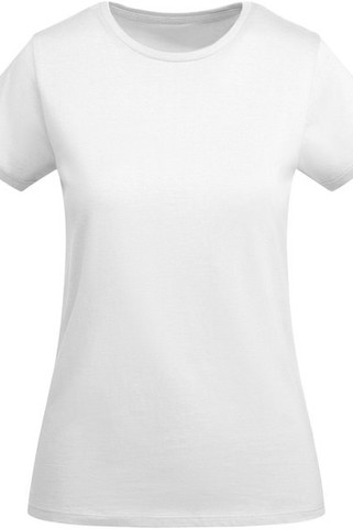 Roly CA6699 - Organic Cotton Womens Fitted Tee with Ribbed Neck