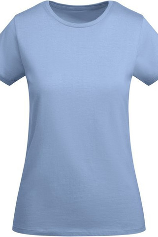 Roly CA6699 - Organic Cotton Womens Fitted Tee with Ribbed Neck