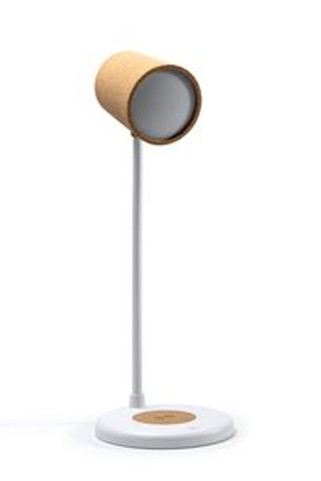 DRAVIS Lampe de table avec détails en liège - EgotierPro CR2989