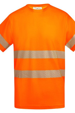 Roly HV9317 - TAURI T-shirt technique haute visibilité à manches courtes