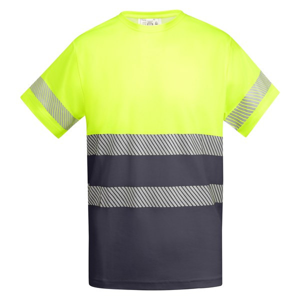 Roly HV9317 - TAURI Technical high-visibility short-sleeve t-shirt