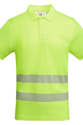 Roly HV9318 - ATRIO Technical high-visibility short-sleeve polo shirt
