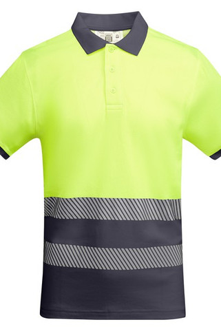 Roly HV9318 - ATRIO Funktions kurzarm Poloshirt mit High Visibility