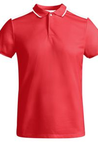 Roly PO0402 - TAMIL Technical short-sleeve polo shirt in antibacterial recycled polyester for men