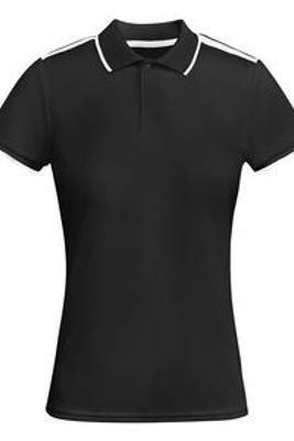 Roly PO0409 - TAMIL WOMAN Fitted technical short-sleeve polo shirt for women in antibacterial recycled polyester