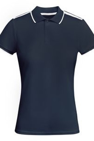 Roly PO0409 - TAMIL WOMAN Fitted technical short-sleeve polo shirt for women in antibacterial recycled polyester