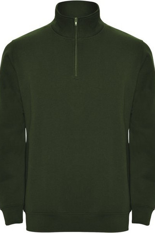 Roly SU1109 - ANETO Sweatpulli mit halb Zip Ton-in-Ton und Stehkragen