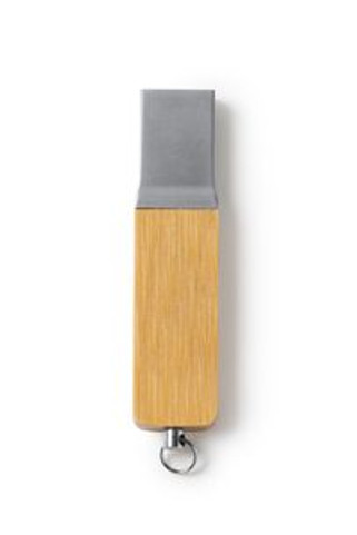 NETIX USB memory stick with main structure in bamboo - EgotierPro US4198