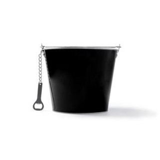 LAMBIC Inclusief metalen emmer met aluminium flesopener - EgotierPro AB4208