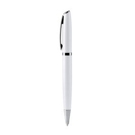ALVIK Elegant twist ball pen with body in recycled aluminium and metal details - EgotierPro BL7973