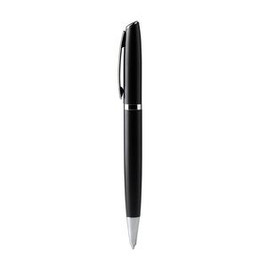 ALVIK Elegant twist ball pen with body in recycled aluminium and metal details - EgotierPro BL7973
