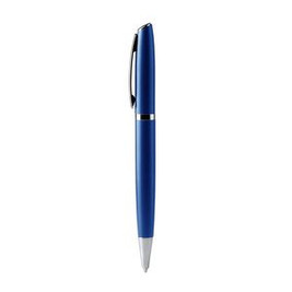 ALVIK Elegant twist ball pen with body in recycled aluminium and metal details - EgotierPro BL7973