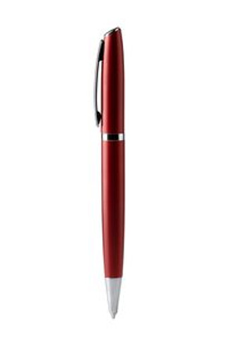 ALVIK Élégant stylo à bille torsadé avec corps en aluminium recyclé et détails en métal - EgotierPro BL7973