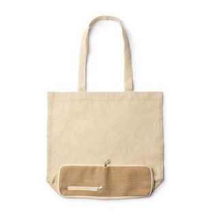 RAKU Foldable bag in 100% cotton - EgotierPro BO7185