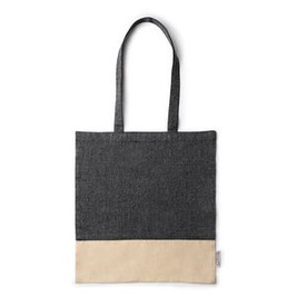 PALMIRA Recycled cotton bag in a heather finish design and 120 gsm natural cotton - EgotierPro BO7188