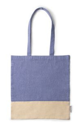 PALMIRA Recycled cotton bag in a heather finish design and 120 gsm natural cotton - EgotierPro BO7188