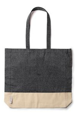 INCA Tasche aus recycelter Baumwolle in einem Design mit Heather-Finish und 120 g/m² natürlicher Baumwolle mit Zwickel - EgotierPro BO7189