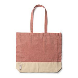 INCA Recycled cotton bag in a heather finish design and 120 gsm natural cotton with gusset - EgotierPro BO7189