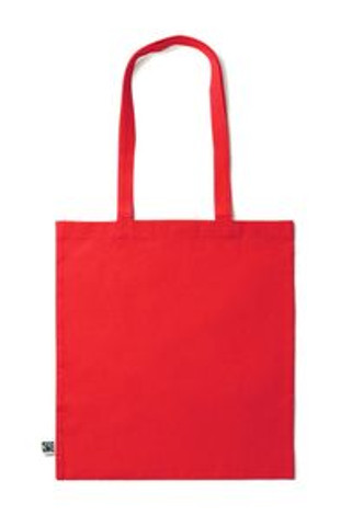 KIMEX Farbige Tragetasche aus 100 % fair produzierter Baumwolle - EgotierPro BO7195