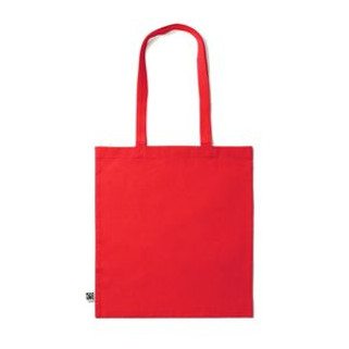 KIMEX Gekleurde draagtas van 100% Fairtrade katoen - EgotierPro BO7195