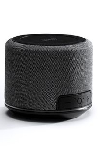 TENOR Wireless speaker in RPET fabric with wireless 5W dock station - EgotierPro BS3192