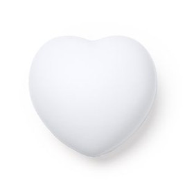 BIKU Heart-shaped stress ball in solid colour PU - EgotierPro SB1229