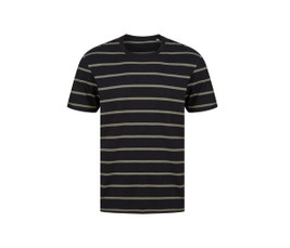 Front row FR136 - Heavyweight Relaxed Fit Striped Cotton Tee