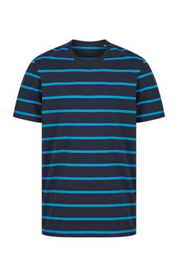 Front row FR136 - Heavyweight Relaxed Fit Striped Cotton Tee