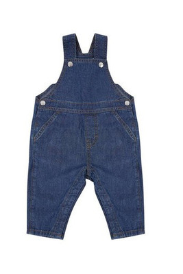 Larkwood LW700 - Junior Explorer Sturdy Denim Dungarees
