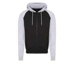 AWDIS JH063 - Felpa da baseball con zip